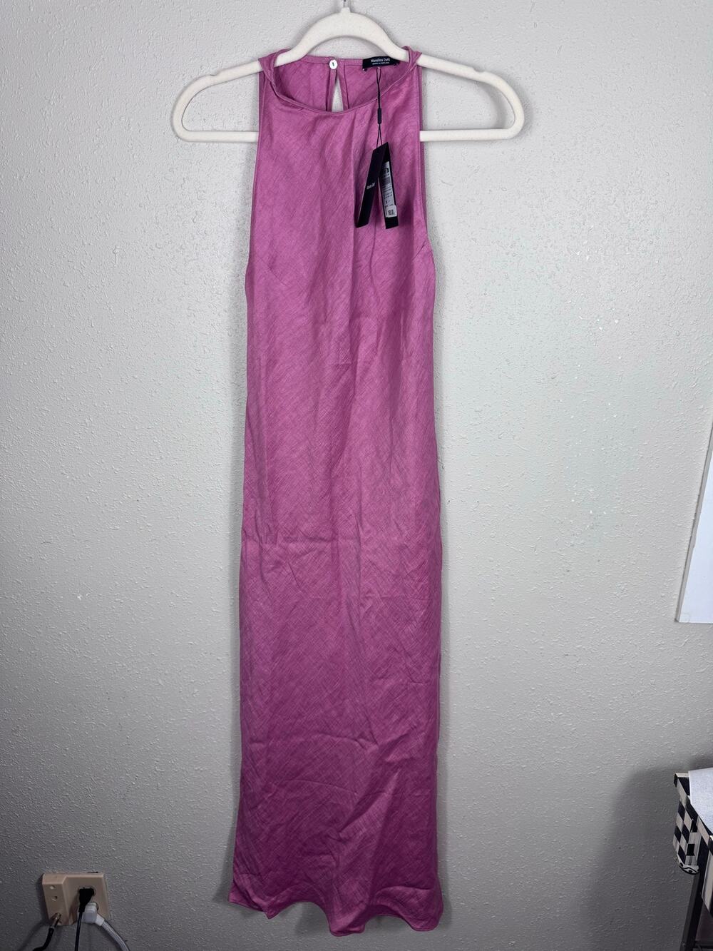 NWT Massimo Dutti Long Piece Lightweight Dress Size XS Retail $180